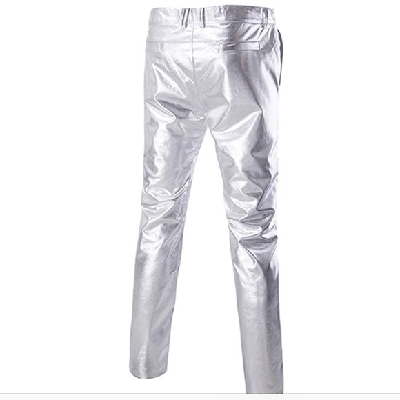 Pants Mens Rave Metallic Festival Pants Club Techno L1 Poshmark